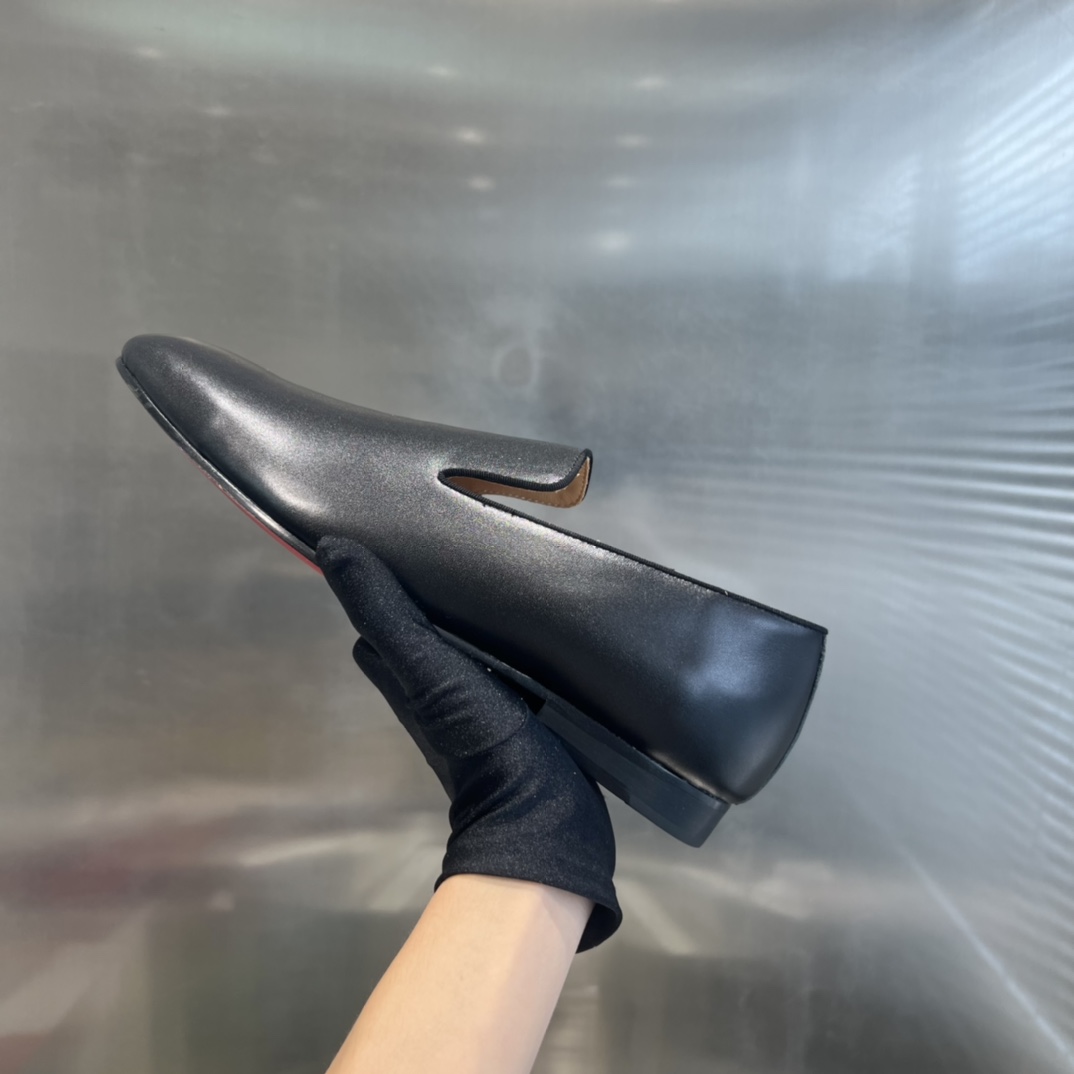 Christian Louboutin Dandelion Slip-On Loafers - PerfectKickZ