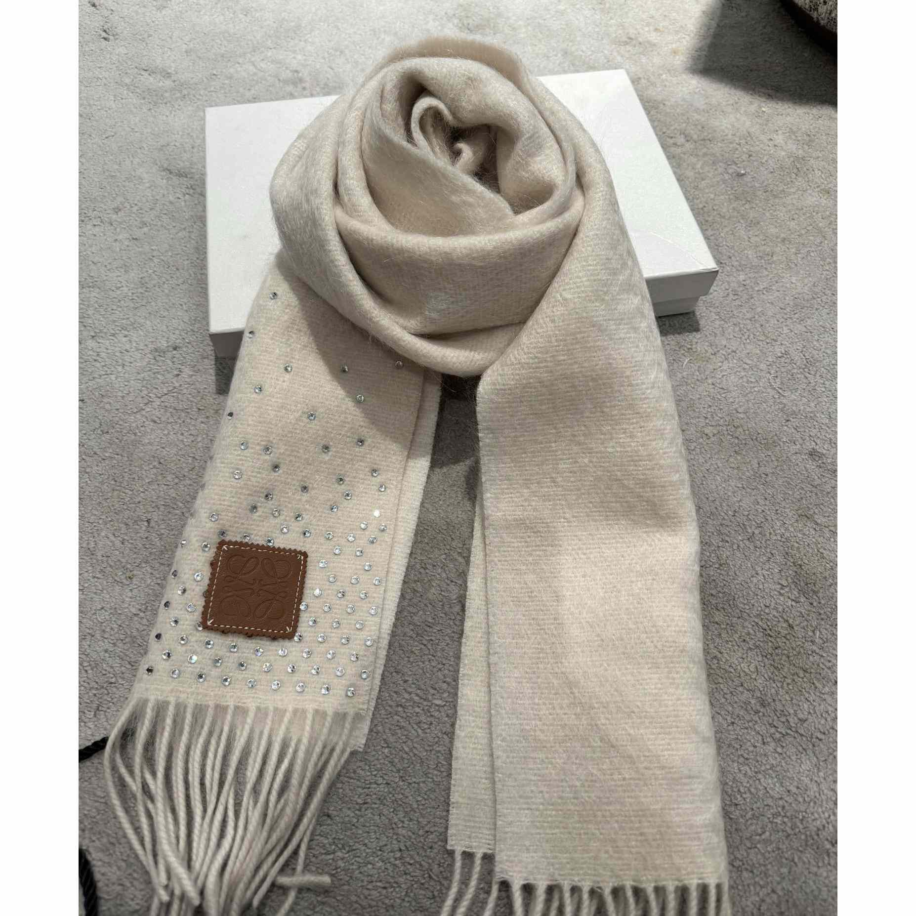 Loewe Scarf In Mohair And Wool - PerfectKickZ