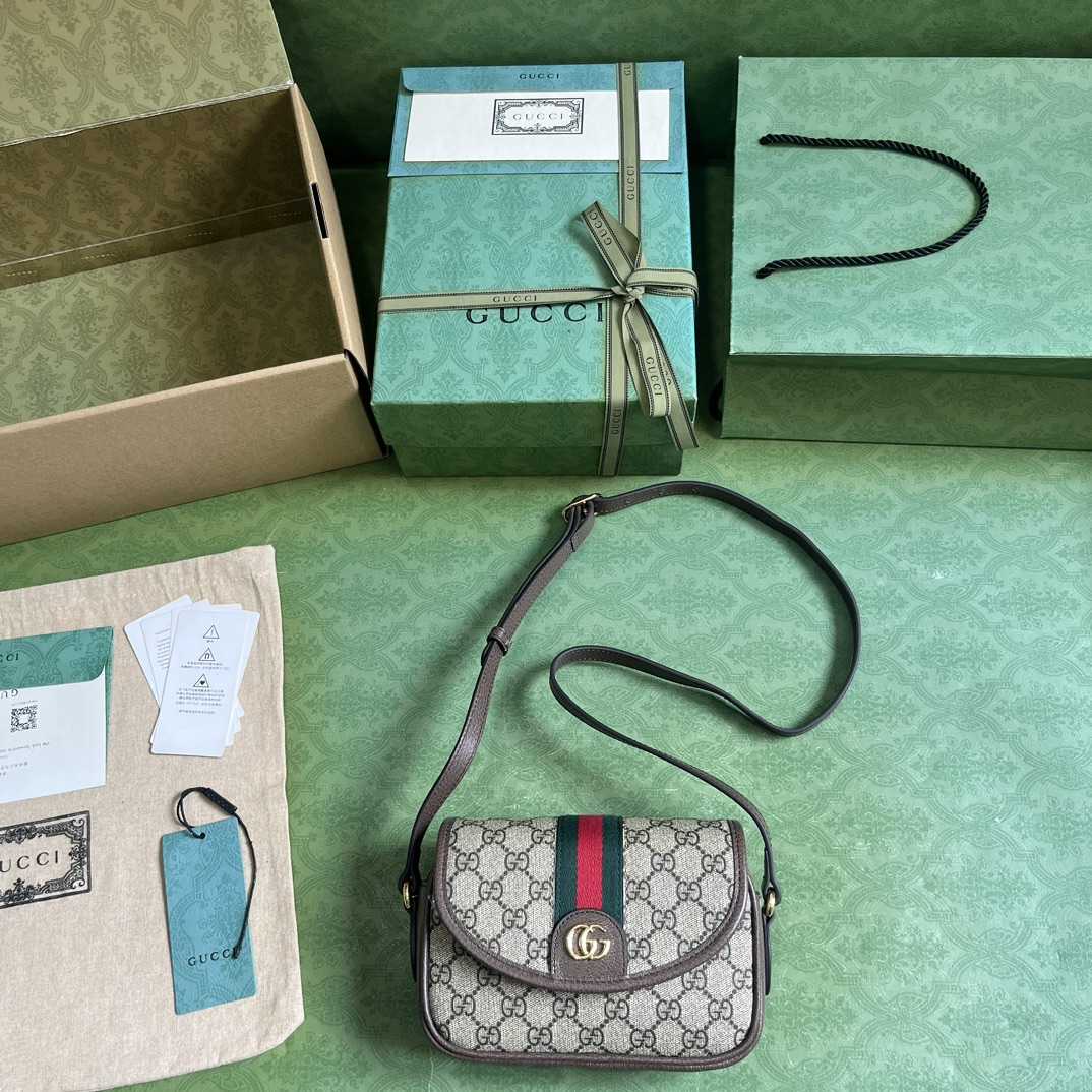 Gucci Ophidia GG Mini Shoulder Bag (19x 13x 5cm) - PerfectKickZ