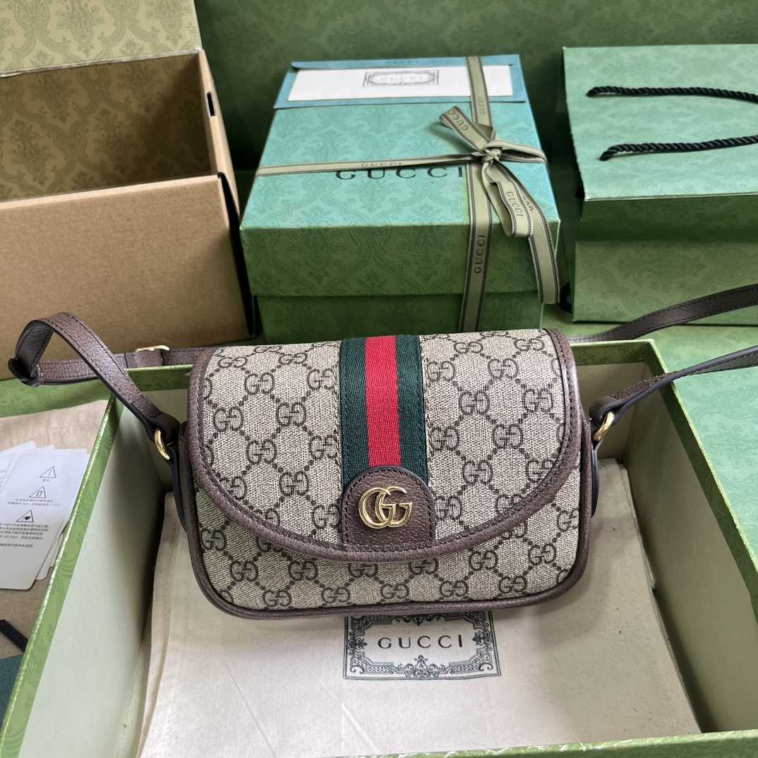 Gucci Ophidia GG Mini Shoulder Bag (19x 13x 5cm) - PerfectKickZ