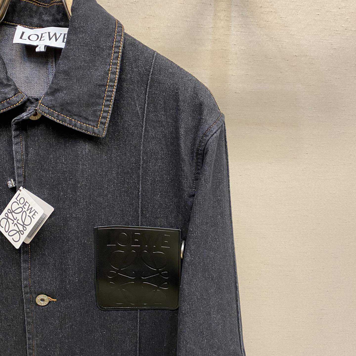 Loewe Workwear Jacket In Denim - PerfectKickZ