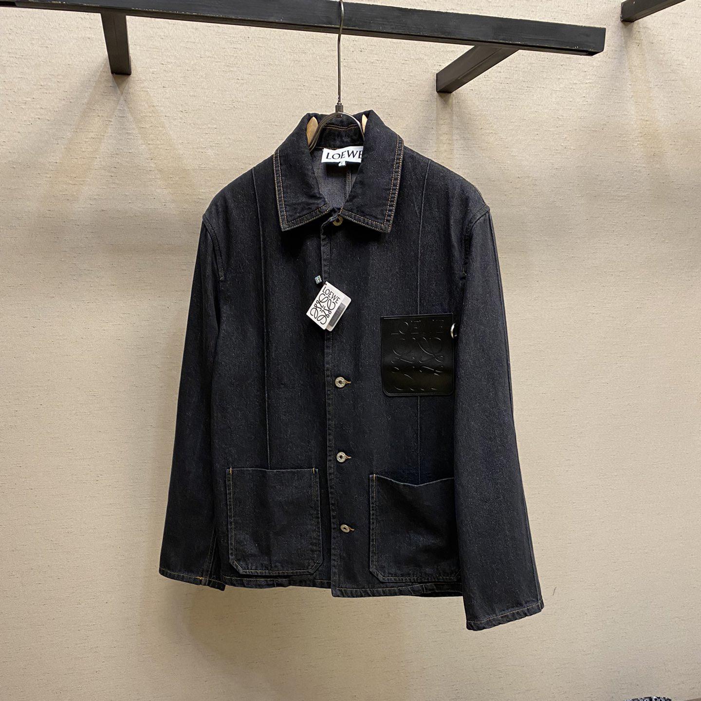 Loewe Workwear Jacket In Denim - PerfectKickZ