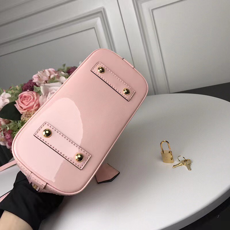 Louis Vuitton Alma Bb Patent Pink  (23.5-17.5-11cm)   - PerfectKickZ