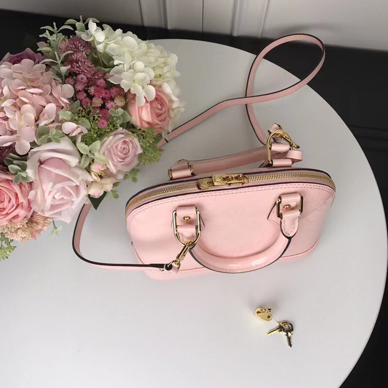 Louis Vuitton Alma Bb Patent Pink  (23.5-17.5-11cm)   - PerfectKickZ