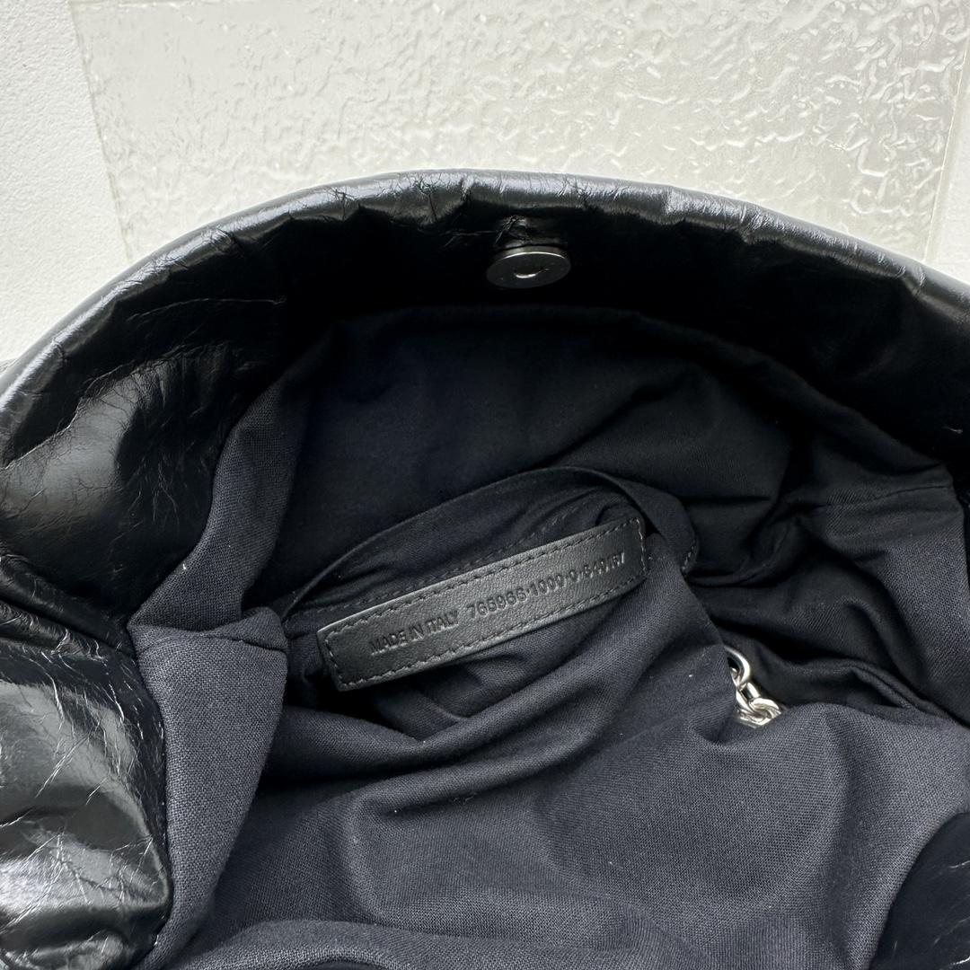 Balenciaga Monaco Small Chain Bag In Black - PerfectKickZ