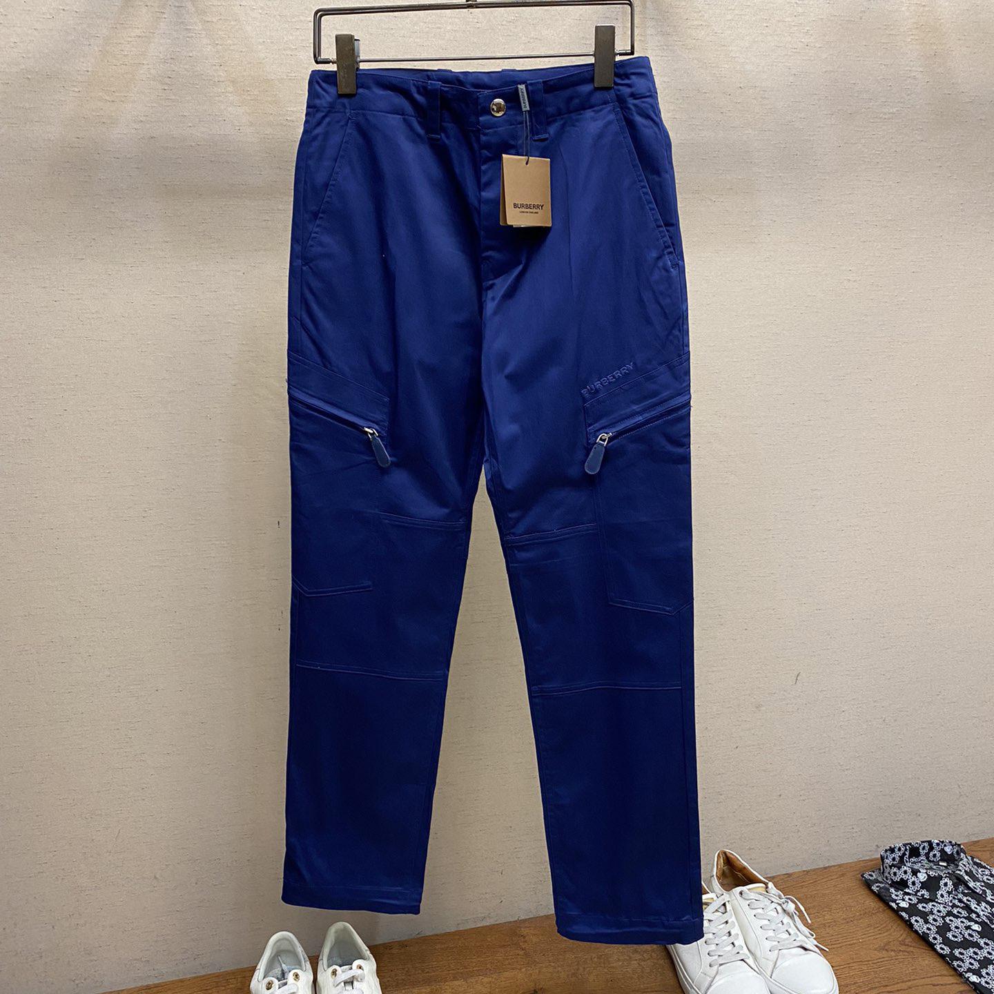 Burberry Stretch Cotton Cargo Trousers - PerfectKickZ