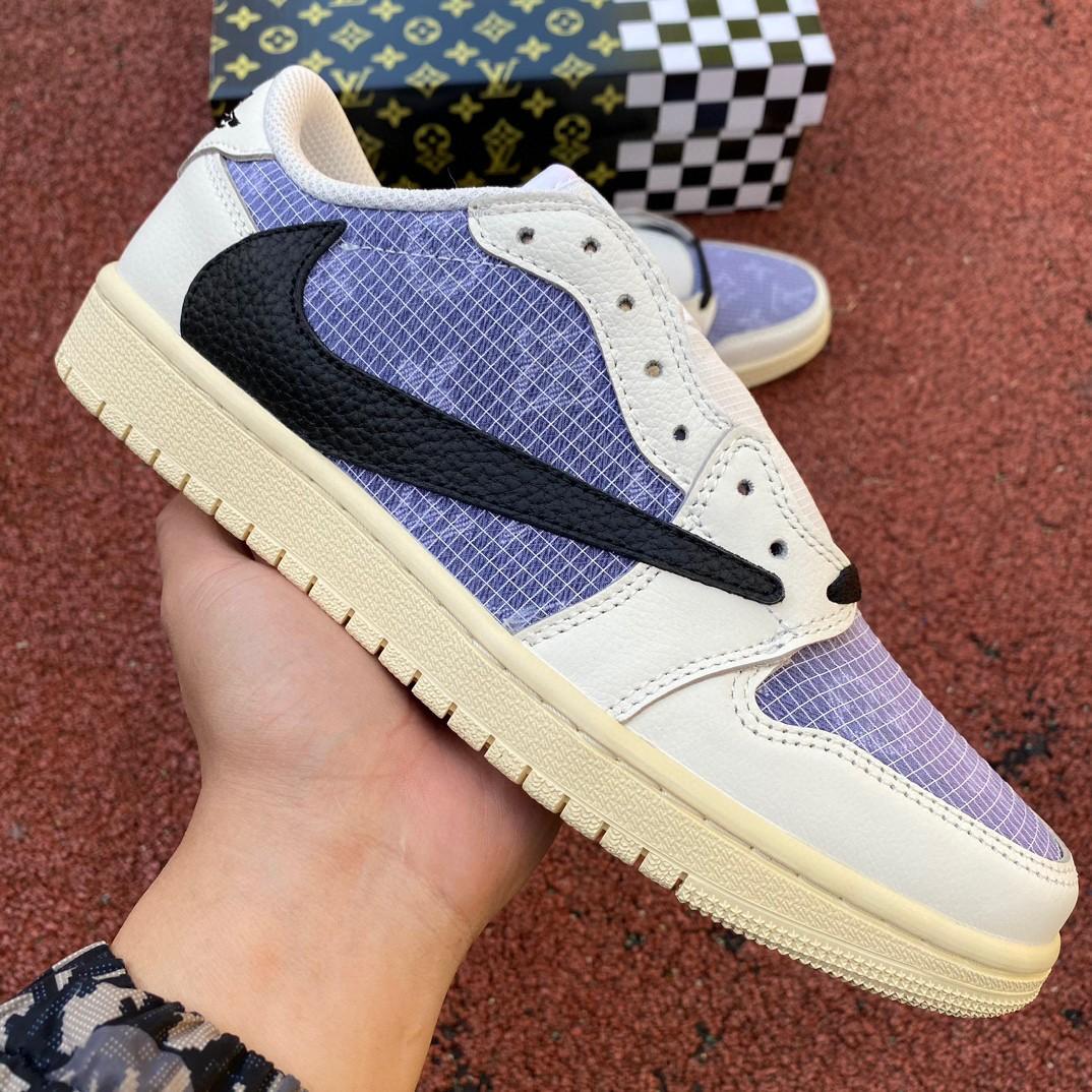 Tracis Scott x Air Jordan 1 Low Golf TS Sneaker     DZ8866-192 - PerfectKickZ