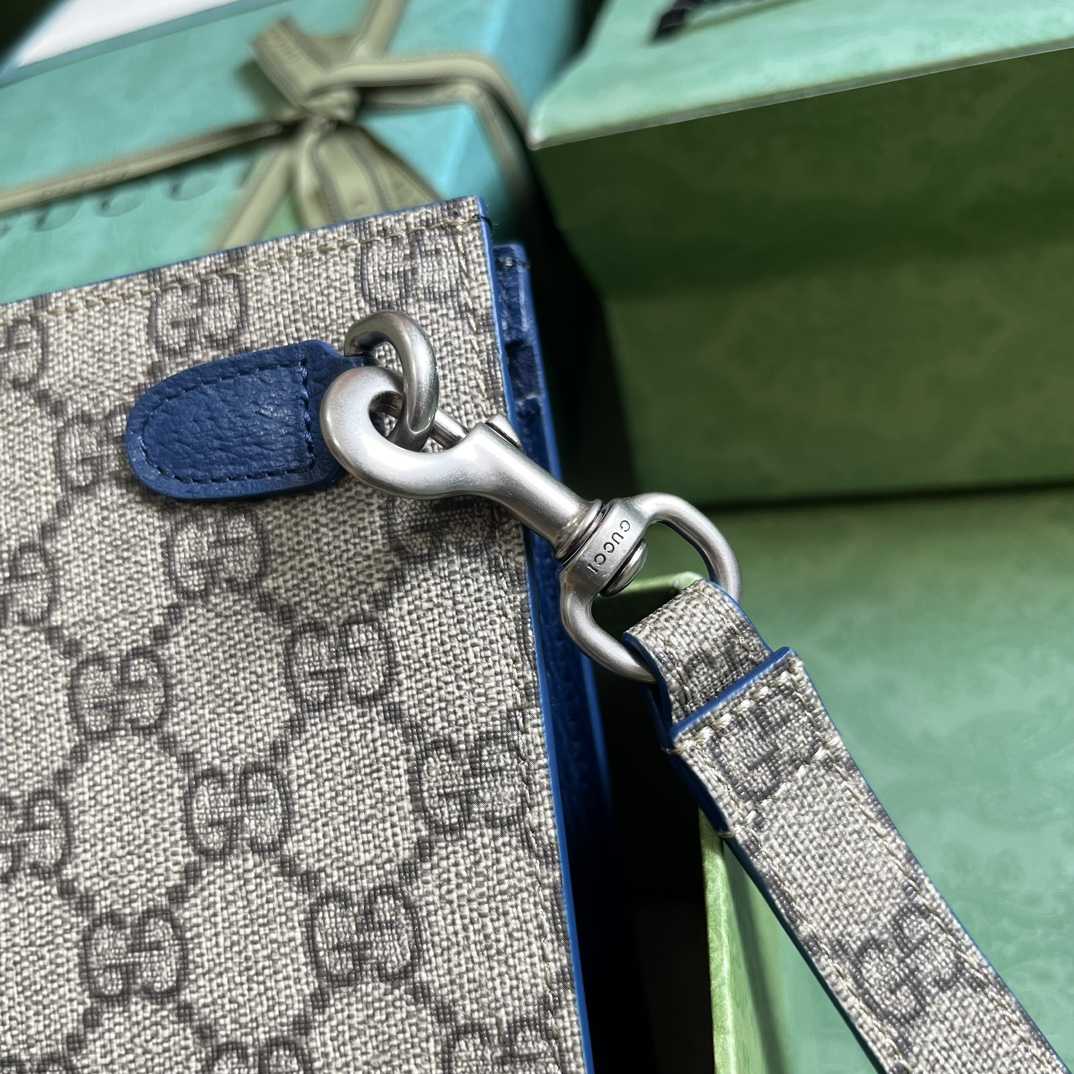 Gucci Pouch With GG Detail (18x 26x 6cm) - PerfectKickZ