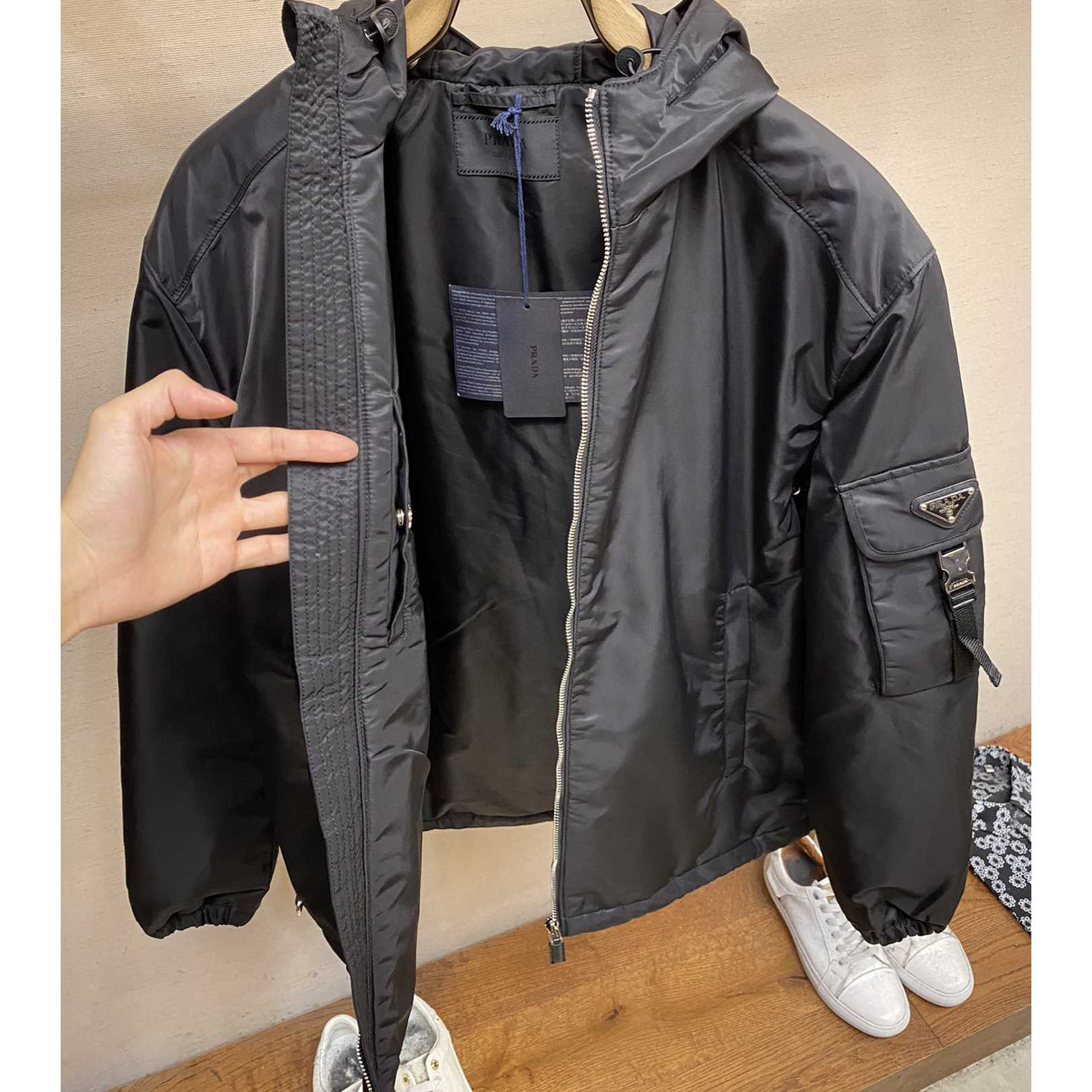 Prada Re-Nylon Blouson Jacket - PerfectKickZ