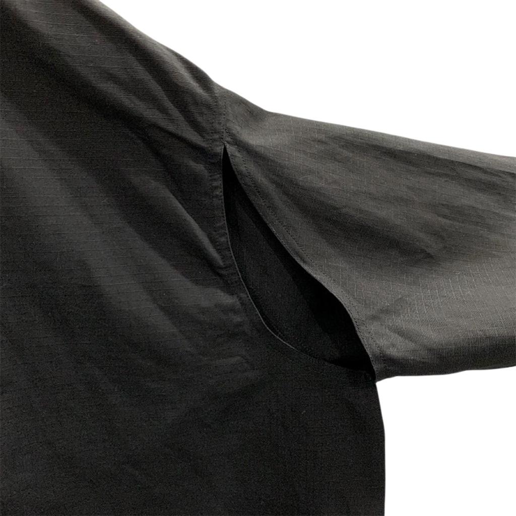 Rick Owens Extra-Long Sleeve Cotton Jacket  - PerfectKickZ