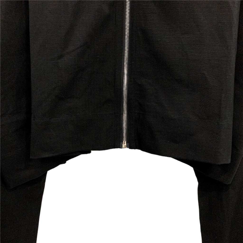 Rick Owens Extra-Long Sleeve Cotton Jacket  - PerfectKickZ