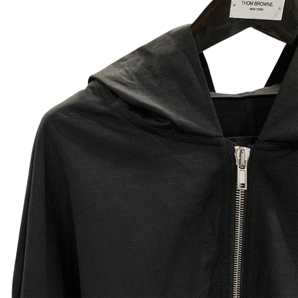 Rick Owens Extra-Long Sleeve Cotton Jacket  - PerfectKickZ