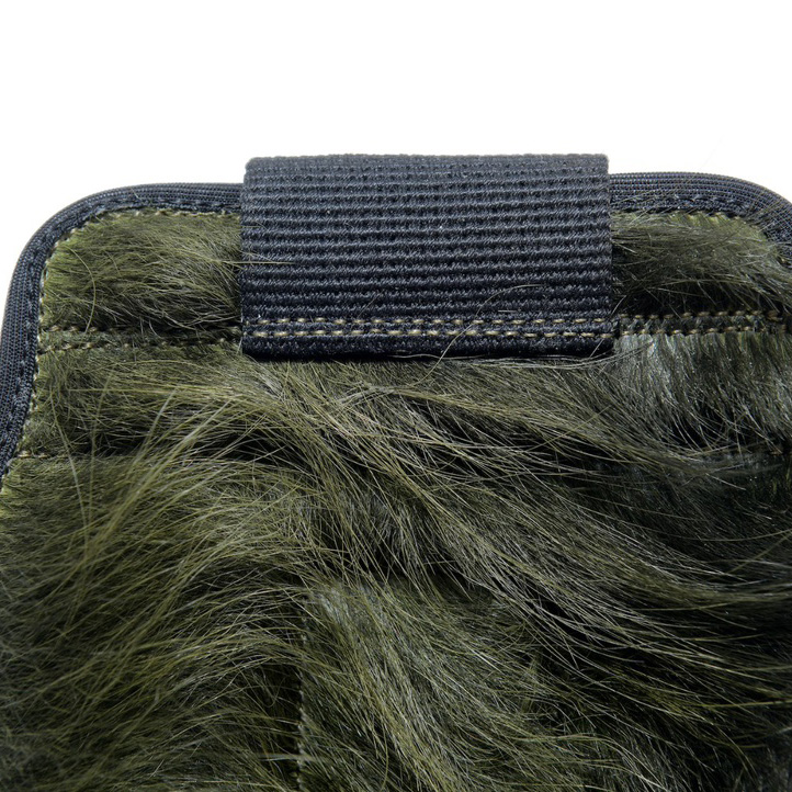 Rick Owens Green Pony Hair High Sneakers - PerfectKickZ