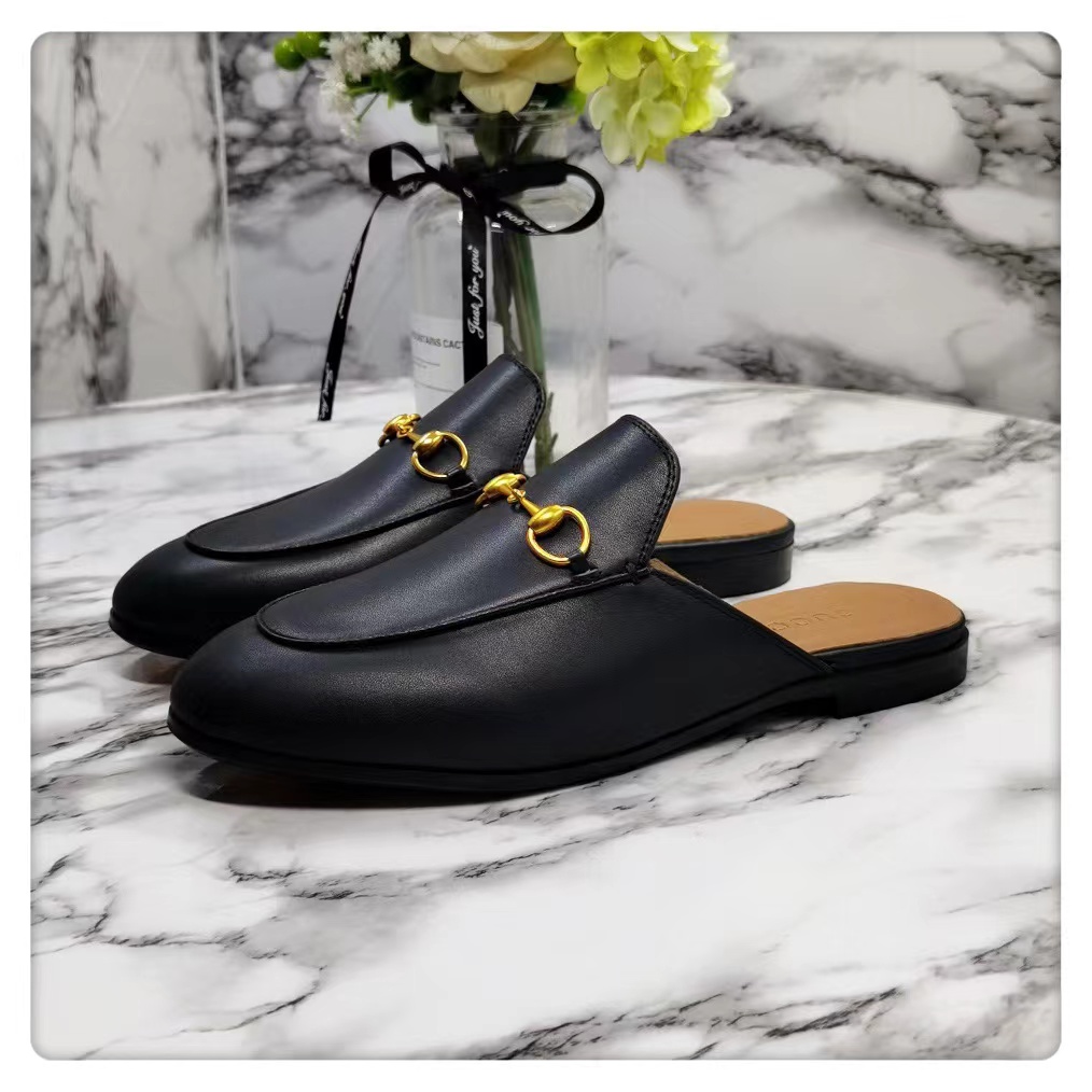 Gucci Princetown Leather Slipper - PerfectKickZ