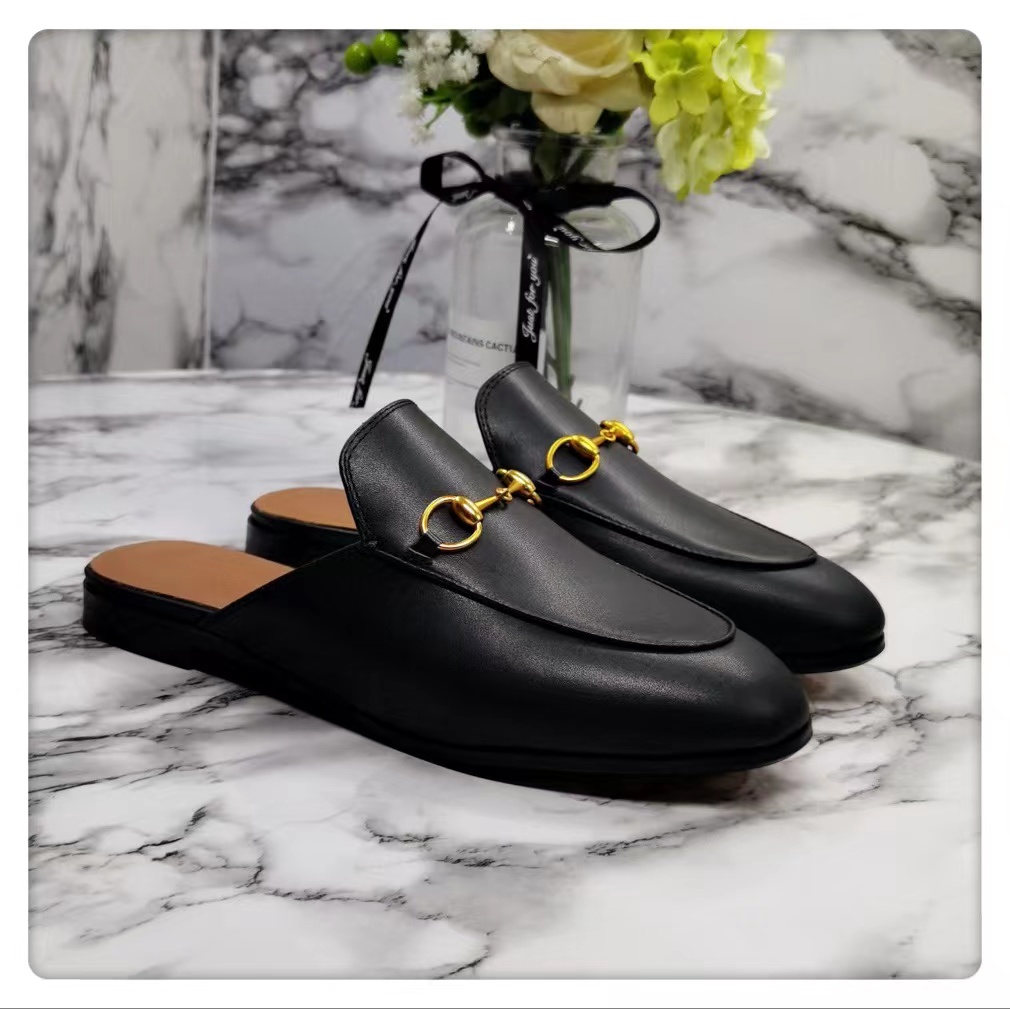 Gucci Princetown Leather Slipper - PerfectKickZ