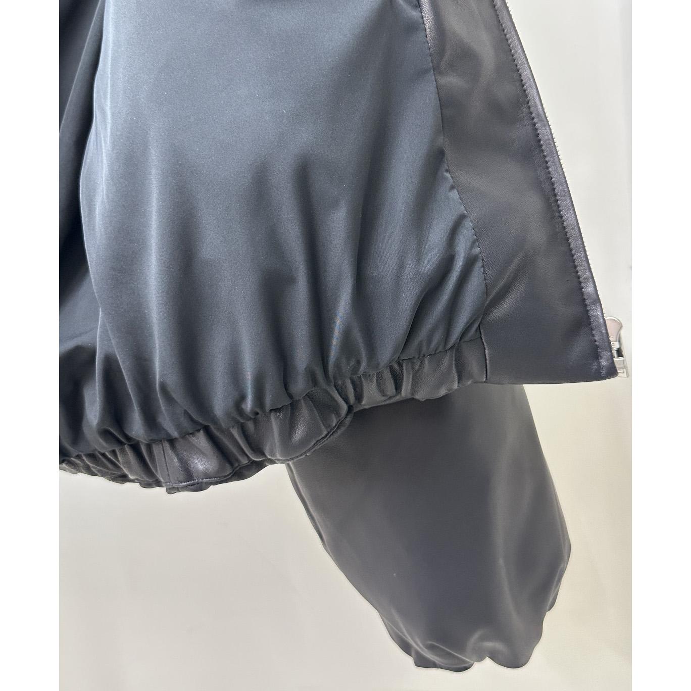 Loewe Padded Bomber Jacket In Nappa Lambskin - PerfectKickZ