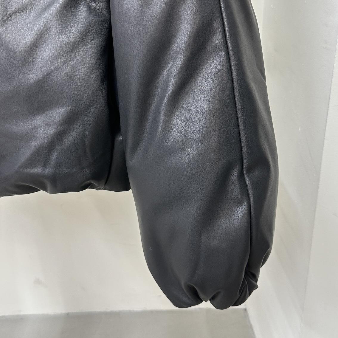 Loewe Padded Bomber Jacket In Nappa Lambskin - PerfectKickZ