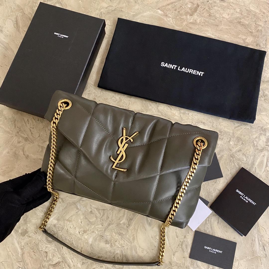 Saint Laurent Puffer Small In Nappa Leather (29x17x11cm) - PerfectKickZ
