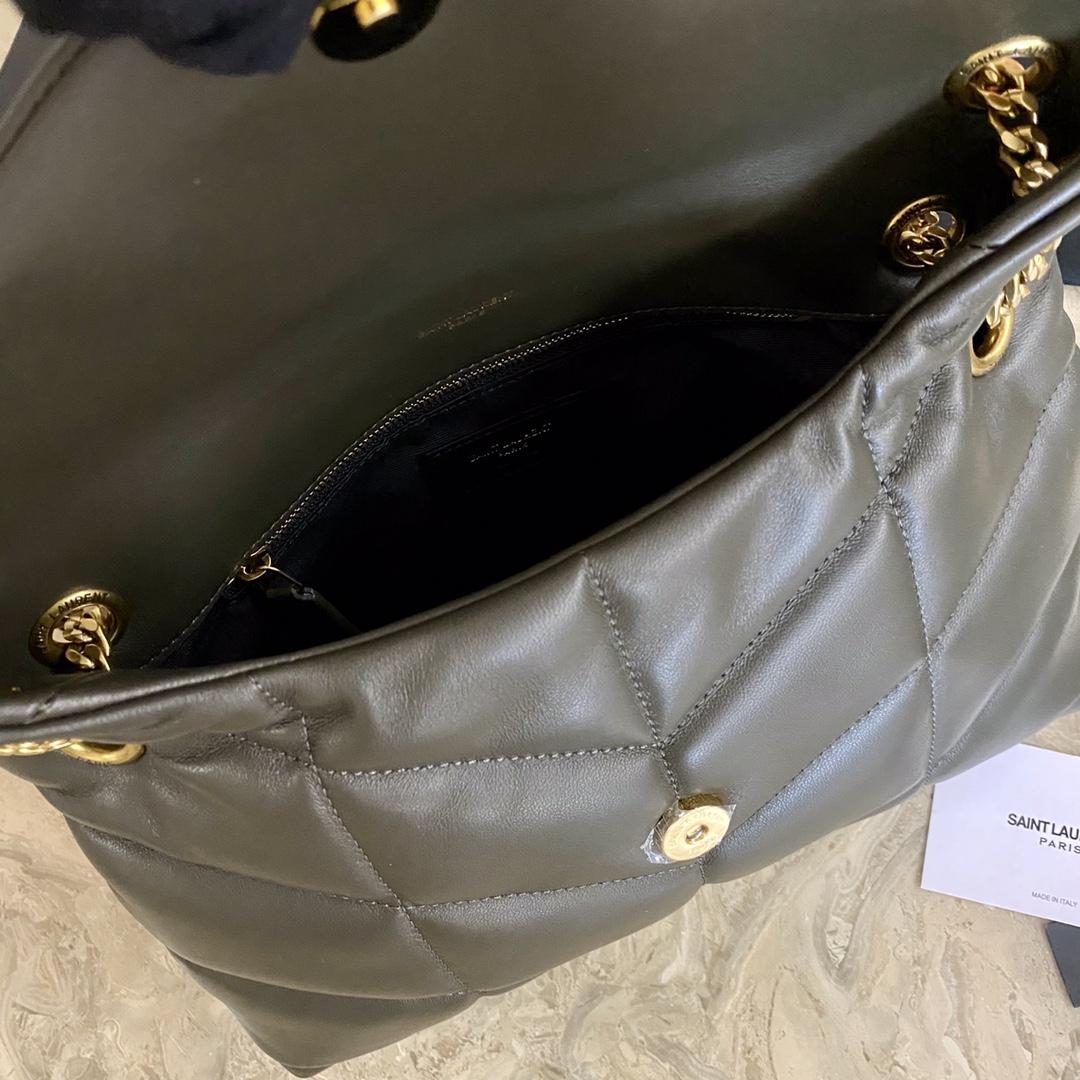 Saint Laurent Puffer Small In Nappa Leather (29x17x11cm) - 