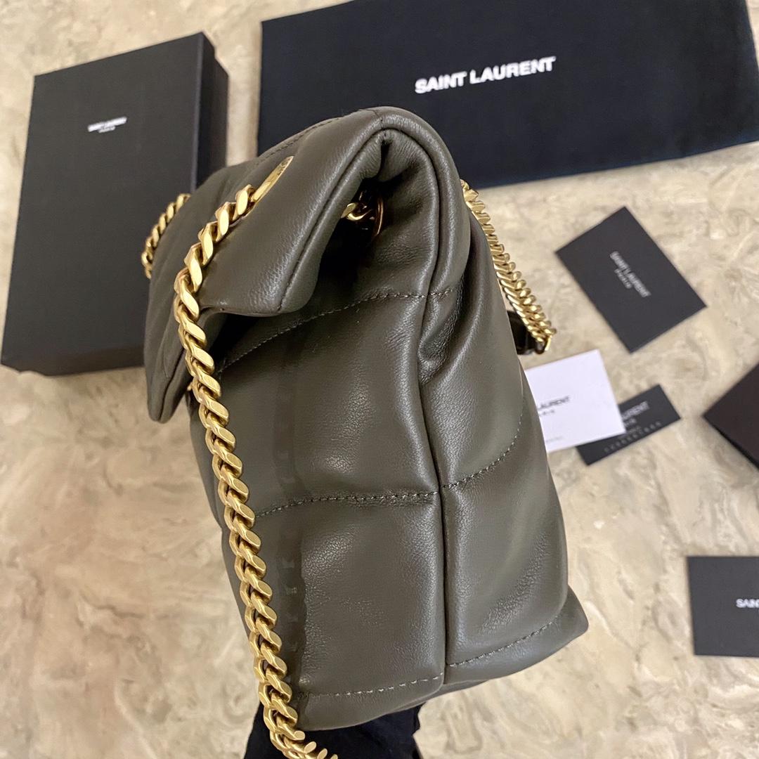 Saint Laurent Puffer Small In Nappa Leather (29x17x11cm) - 