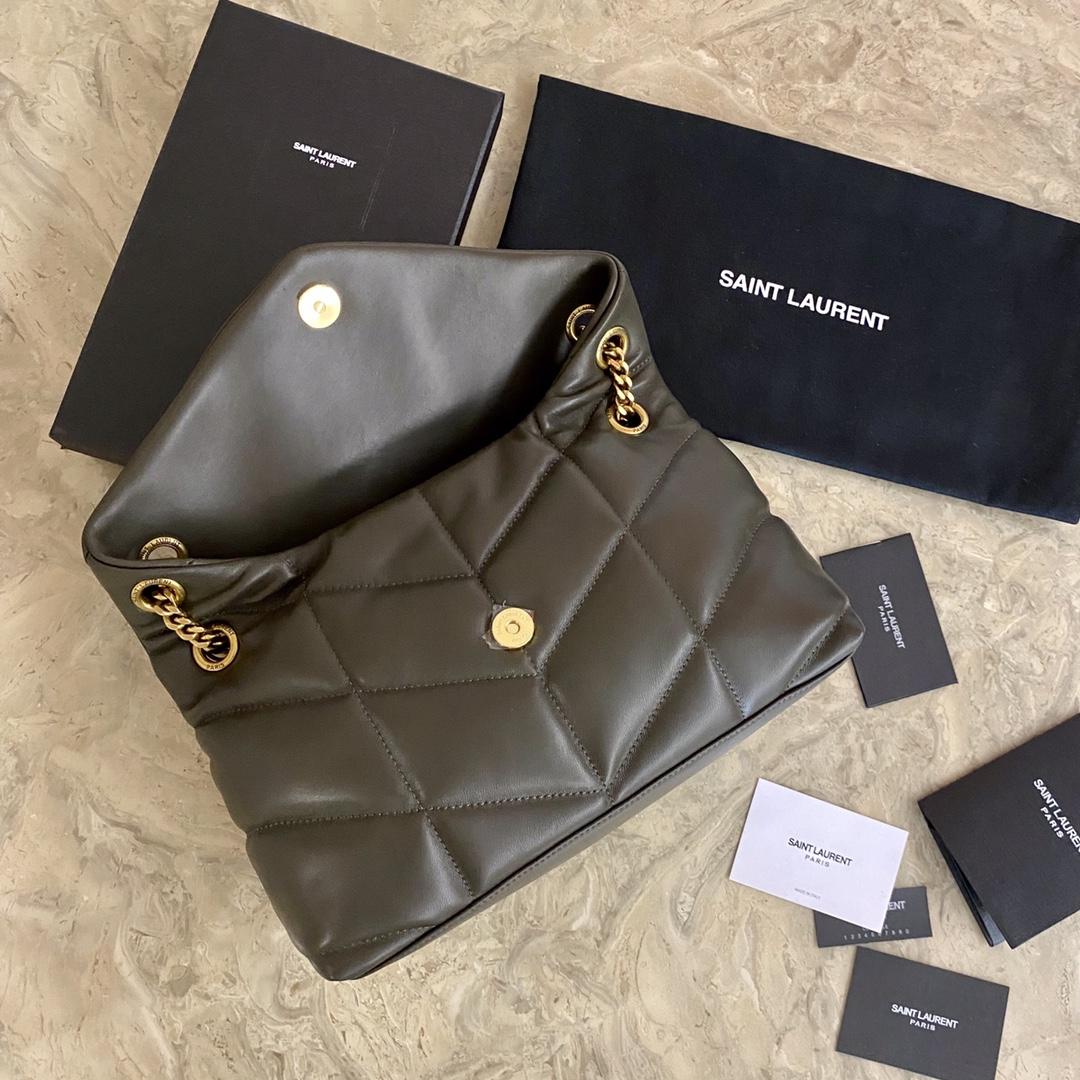 Saint Laurent Puffer Small In Nappa Leather (29x17x11cm) - 
