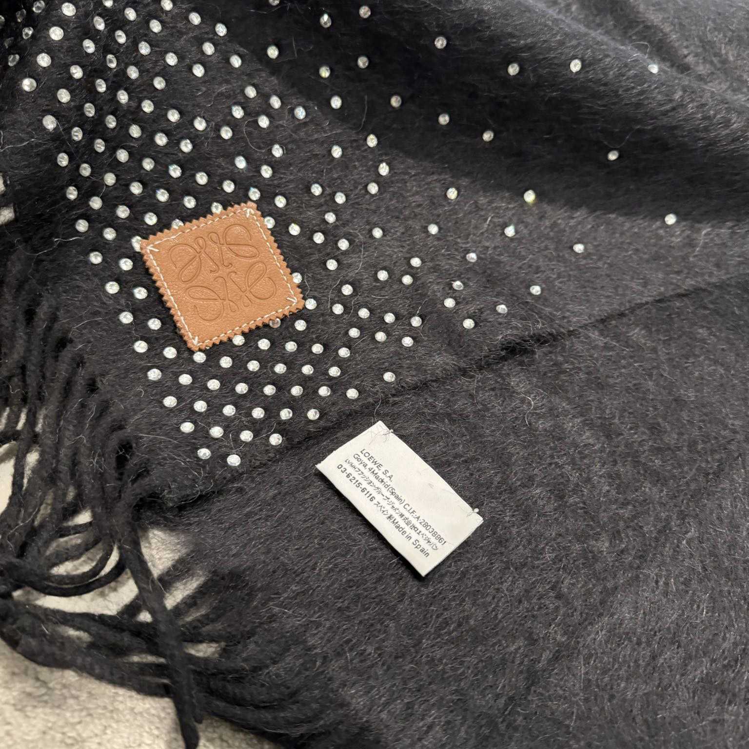 Loewe Scarf In Mohair And Wool - PerfectKickZ