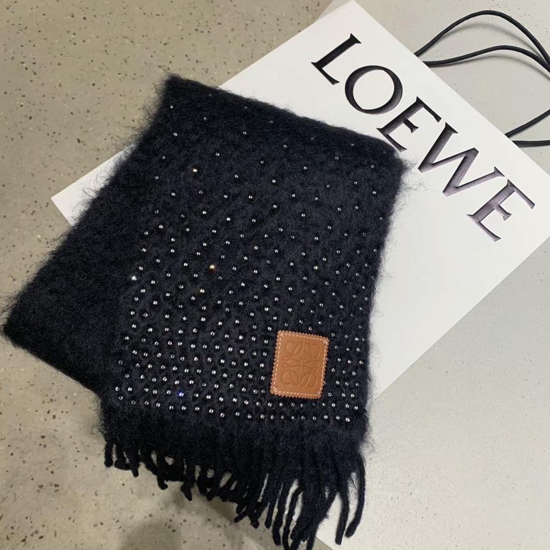 Loewe Scarf In Mohair And Wool - PerfectKickZ