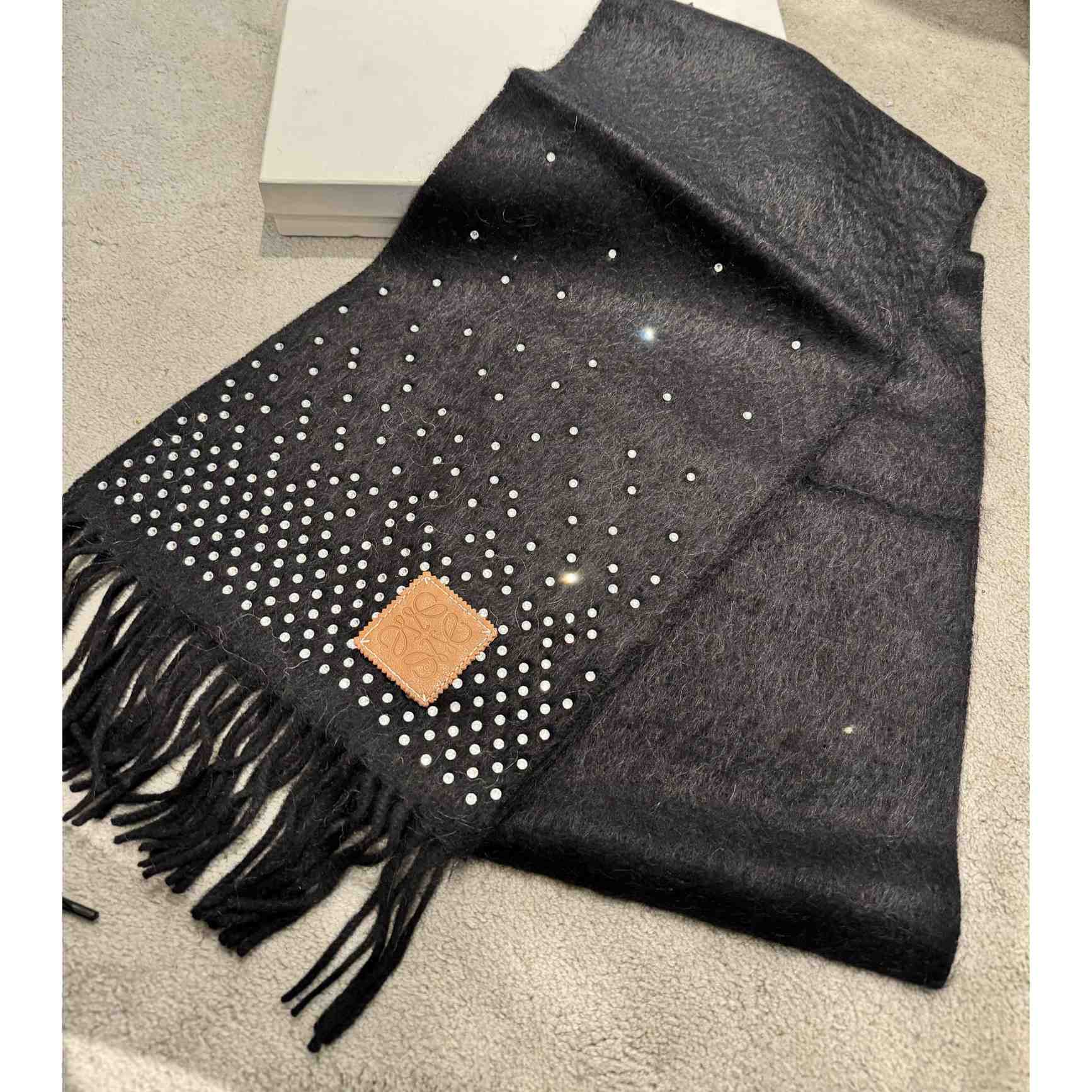 Loewe Scarf In Mohair And Wool - PerfectKickZ