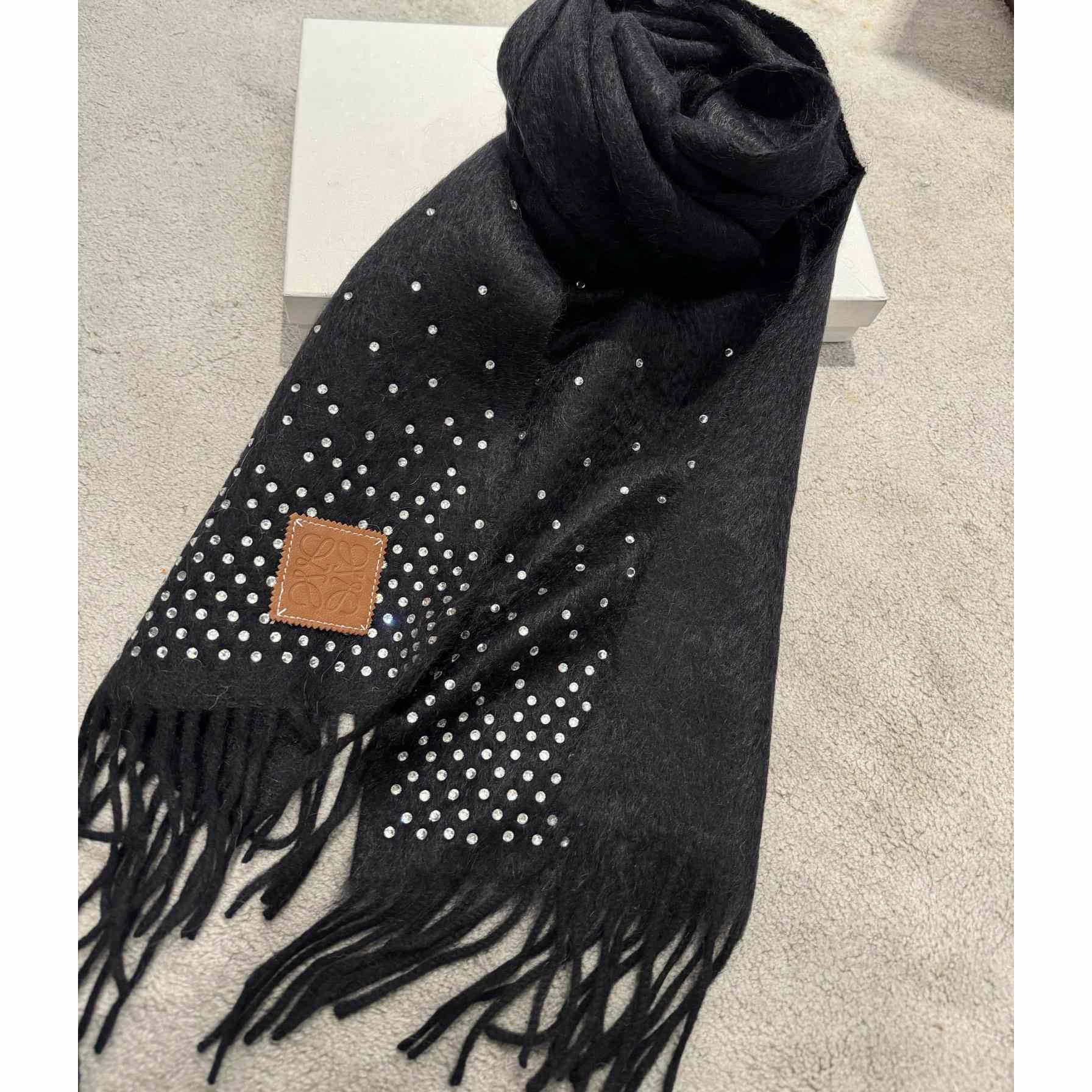 Loewe Scarf In Mohair And Wool - PerfectKickZ