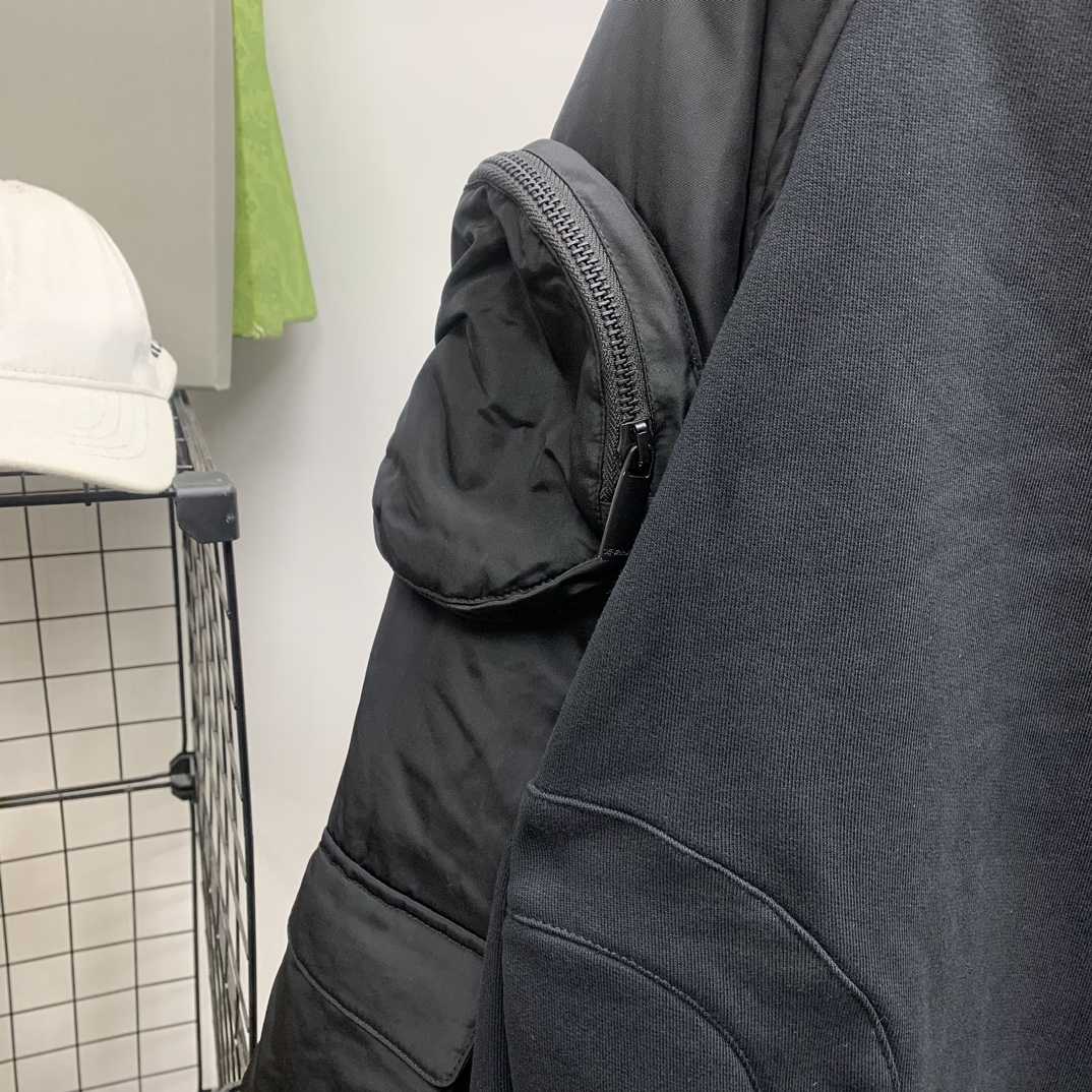 Off White Patch Arr Halfzip Tech Crewn Black No Co - PerfectKickZ