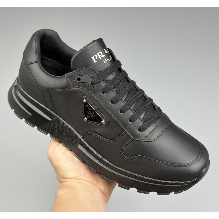 Prada Leather Sneakers - PerfectKickZ