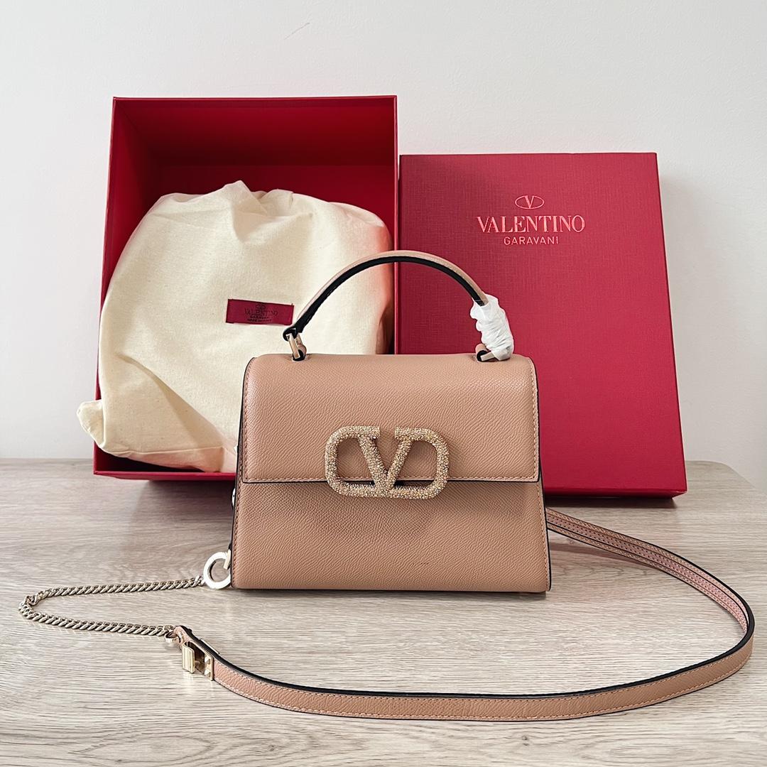 Valenti Small VSLING Handbag With Jewel Embroidery - PerfectKickZ
