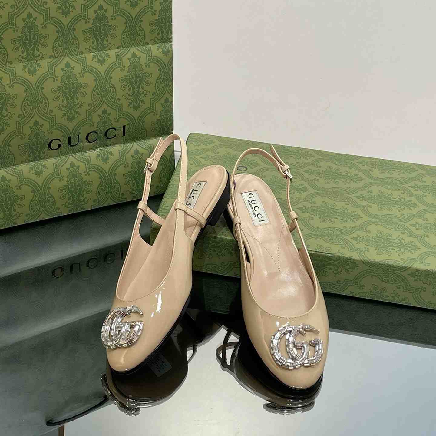 Gucci Women's Ballerina With Double G - 