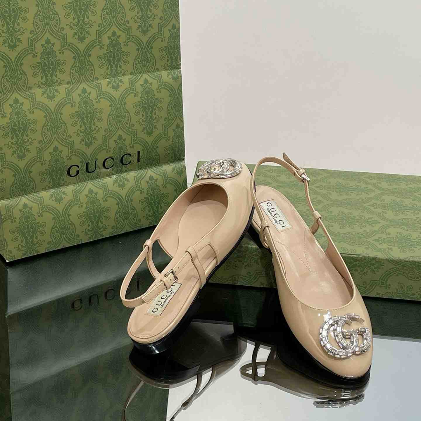 Gucci Women's Ballerina With Double G - 