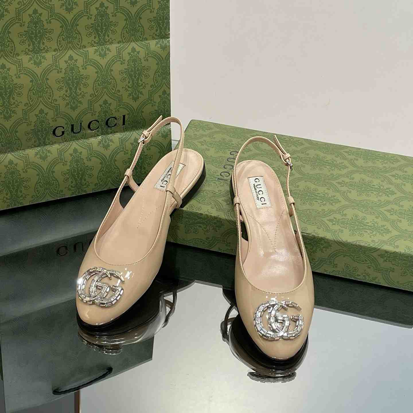 Gucci Women's Ballerina With Double G - 