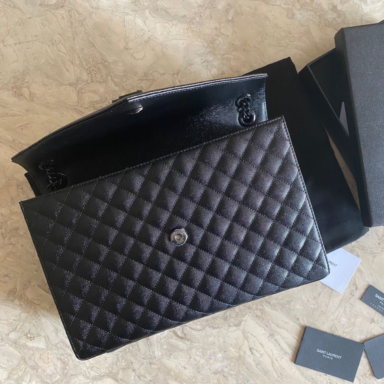 Saint Laurent Envelope Chain Bag (31-21-7 cm) - PerfectKickZ