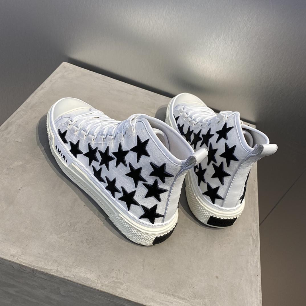 Amiri Stars High-top Sneakers - PerfectKickZ
