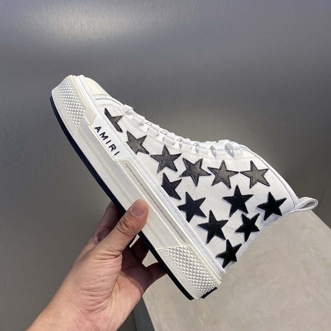 Amiri Stars High-top Sneakers - PerfectKickZ
