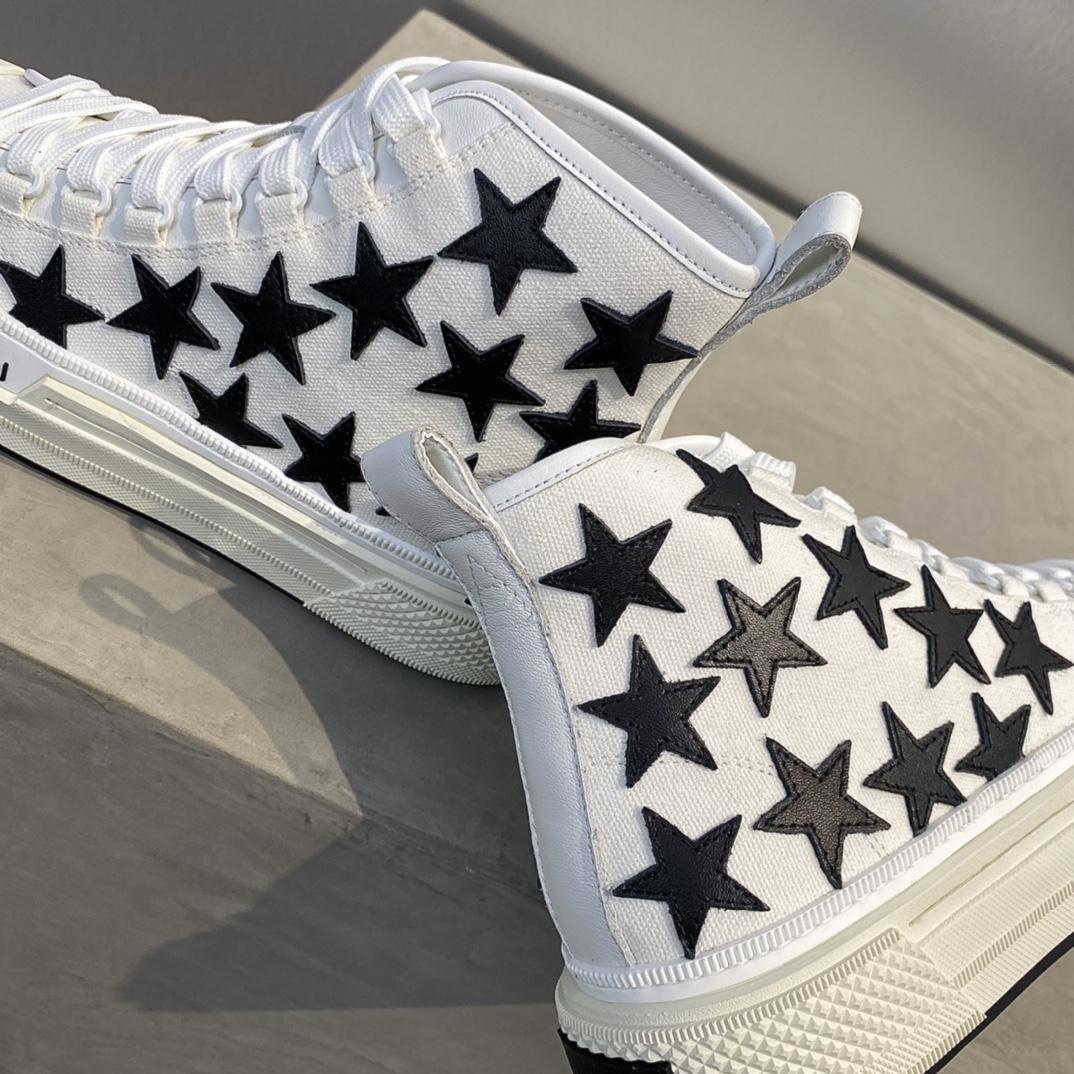 Amiri Stars High-top Sneakers - PerfectKickZ