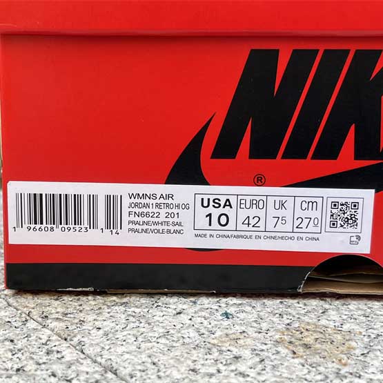Air Jordan 1 High OG WMNS “Praline” Sneaker   FN6622-201 - PerfectKickZ