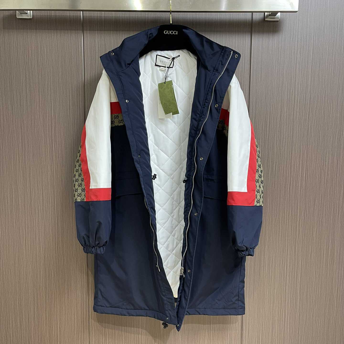Gucci Matt Fabric Coat - PerfectKickZ