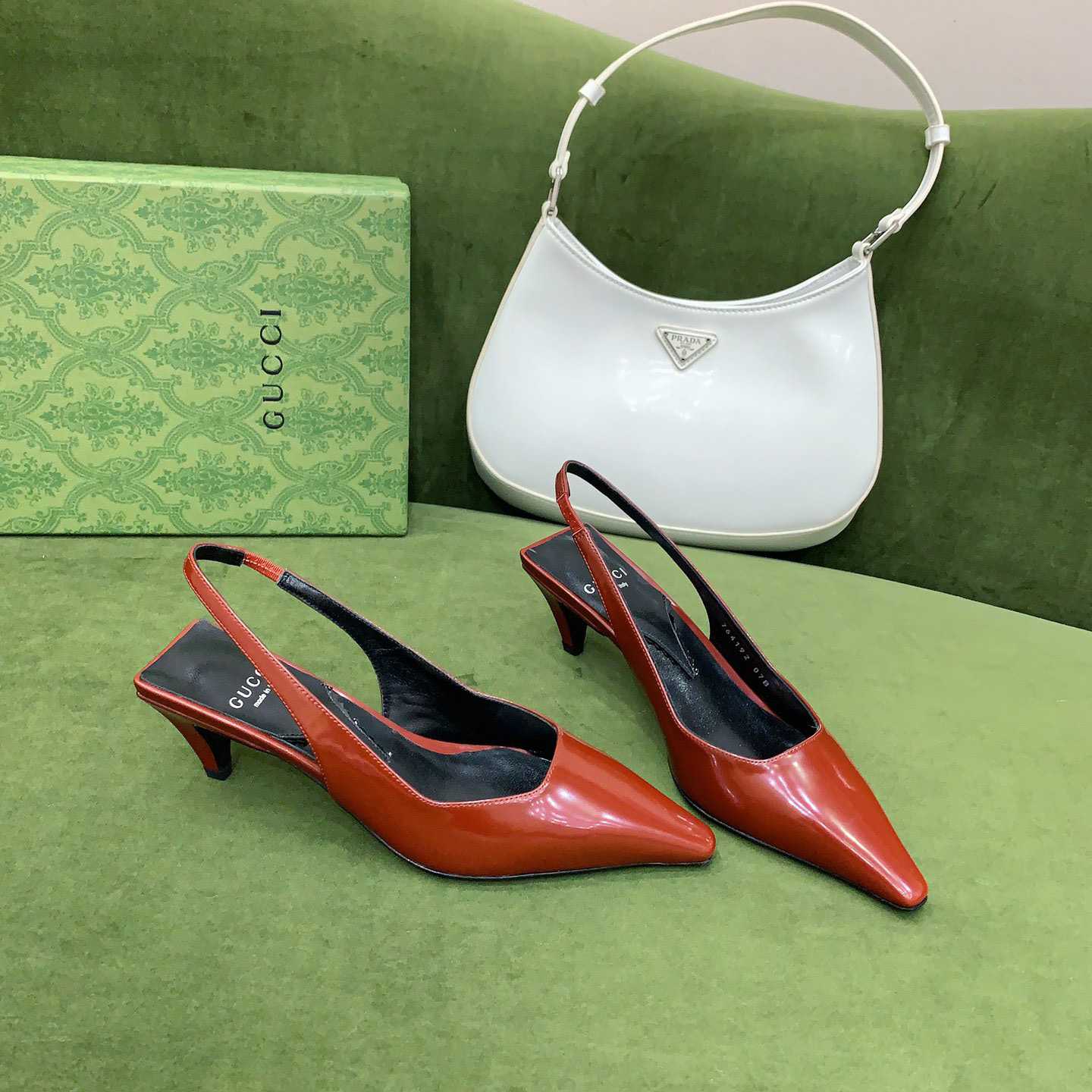 Gucci Women's Slingback Pump - PerfectKickZ