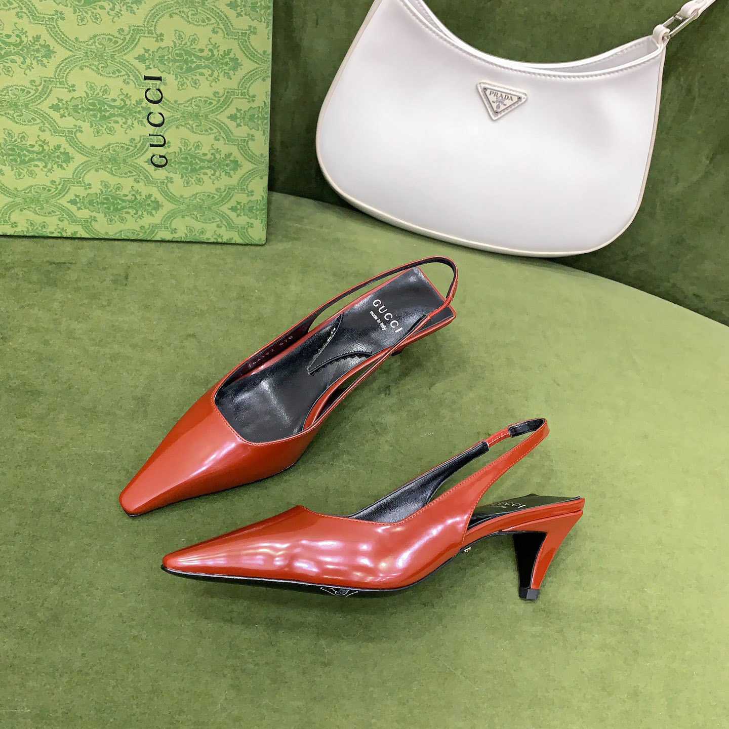 Gucci Women's Slingback Pump - PerfectKickZ