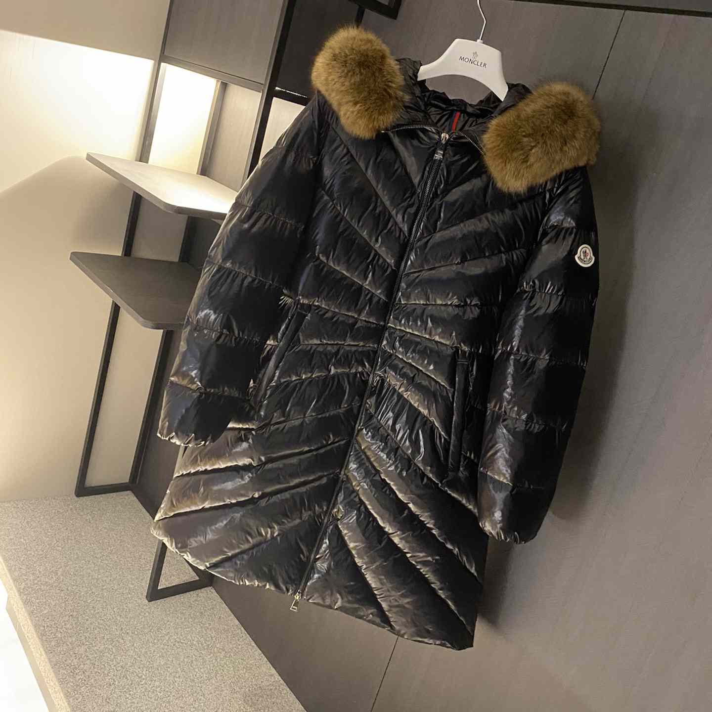 Moncler Chandre Long Down Jacket - PerfectKickZ