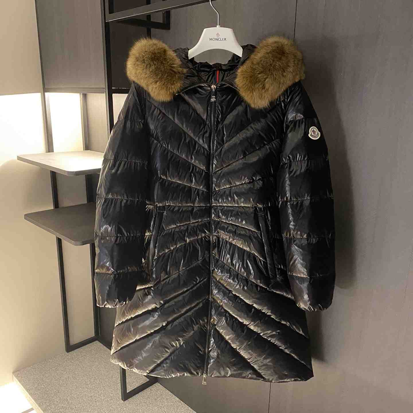 Moncler Chandre Long Down Jacket - PerfectKickZ