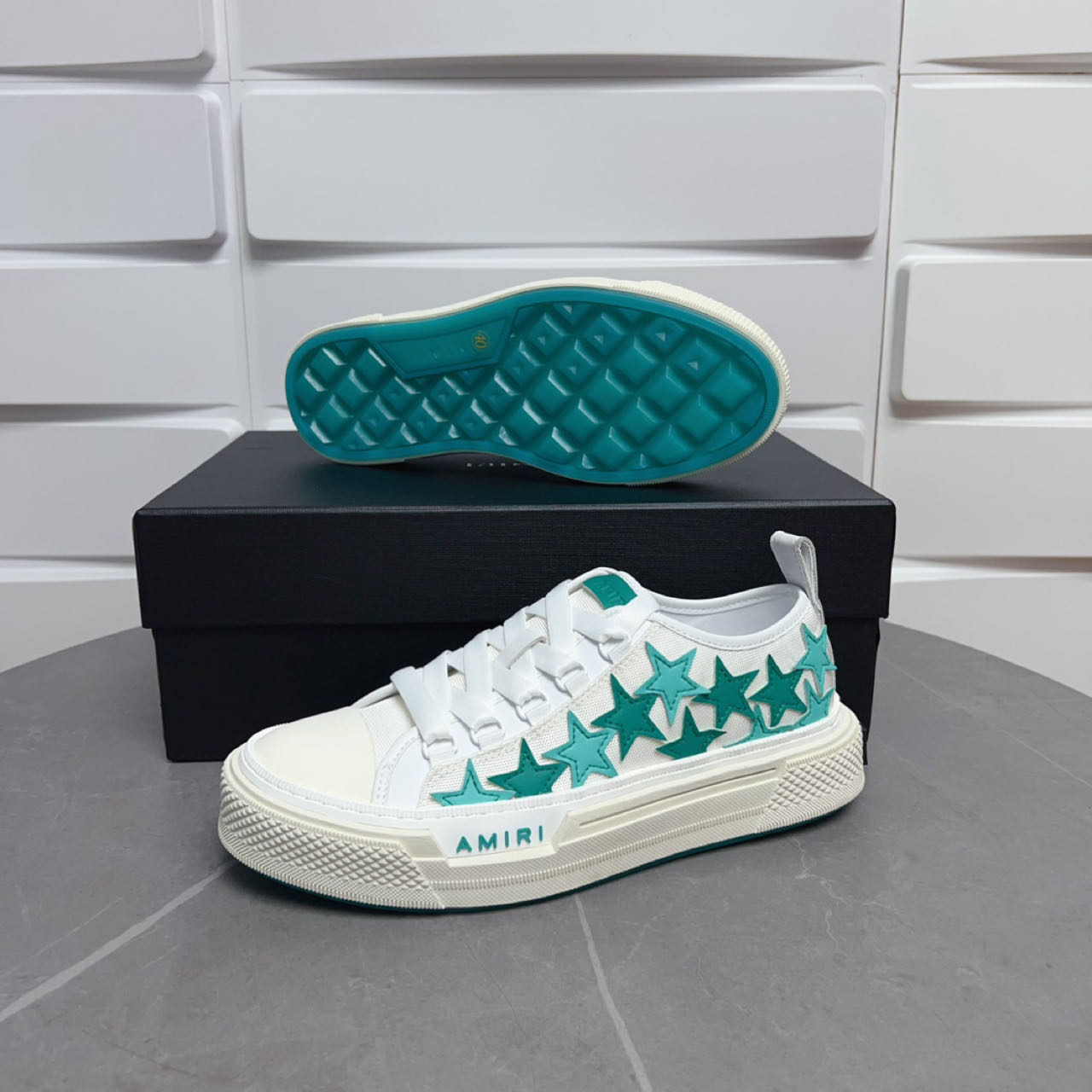 Amiri Stars Court Low Sneakers - PerfectKickZ