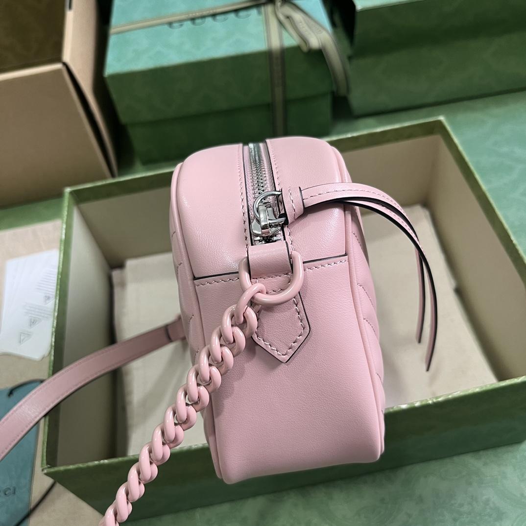 Gucci GG Marmont Small Shoulder Bag(24*13*7cm) - PerfectKickZ