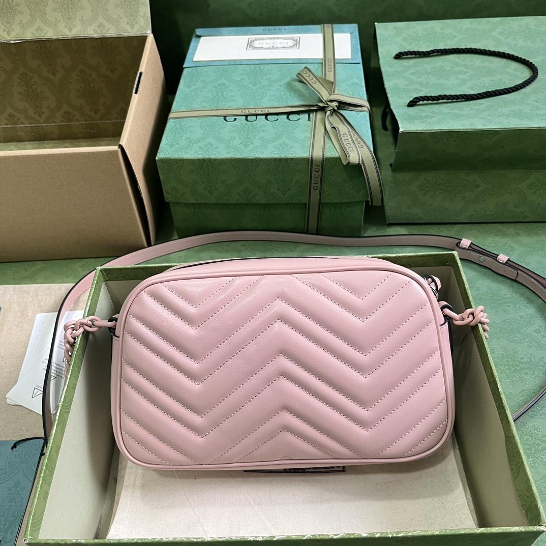 Gucci GG Marmont Small Shoulder Bag(24*13*7cm) - PerfectKickZ