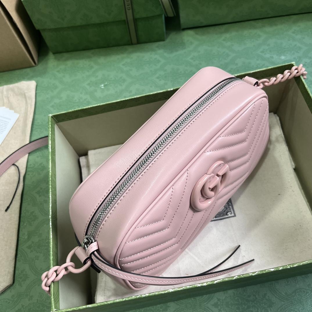 Gucci GG Marmont Small Shoulder Bag(24*13*7cm) - PerfectKickZ
