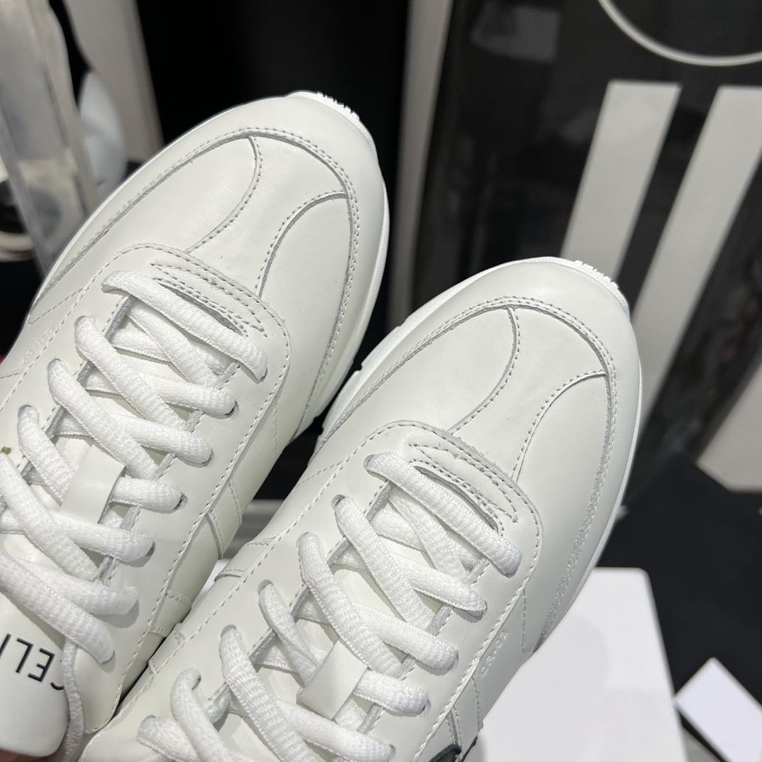 Celine Runner CR-02 Low Lace-up Sneaker In Calfskin - PerfectKickZ